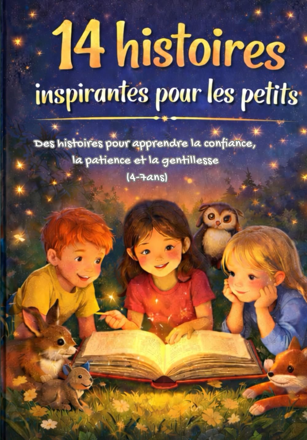 14 histoires inspirantes pour les petits: Des histoires pour apprendre la confiance, la patience et la gentillesse (4–7 ans)