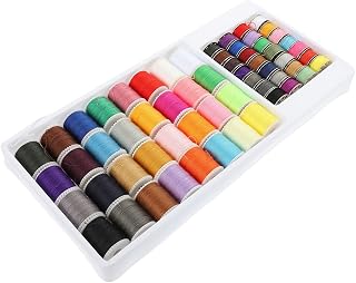 60pcs Bobbin Thread Kit for Embroidery Machine Stitching Quilting