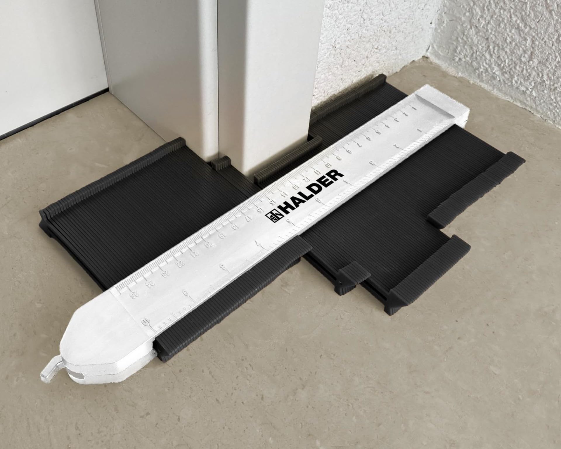HALDER - Plusbox Schreinerarbeiten, SIMPLEX-Schonhammer, TPE-soft/Superplastik plus Konturenlehre | 3117s004