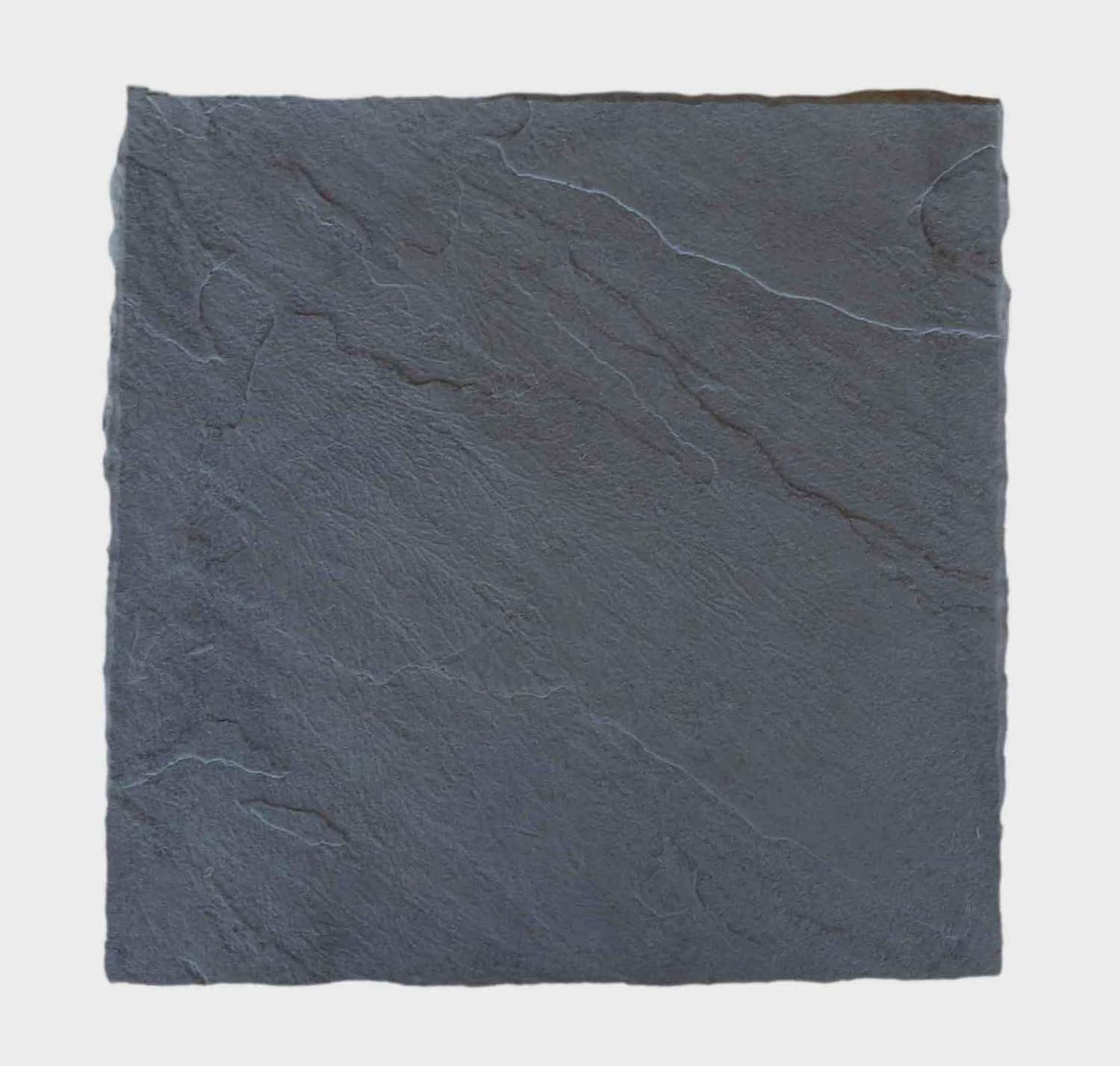 Rubber Molds for Concrete, Slate Texture Wall and Column Cap/Hearthstone/Paver Mold, 24''L x 24''W x 2.5''D