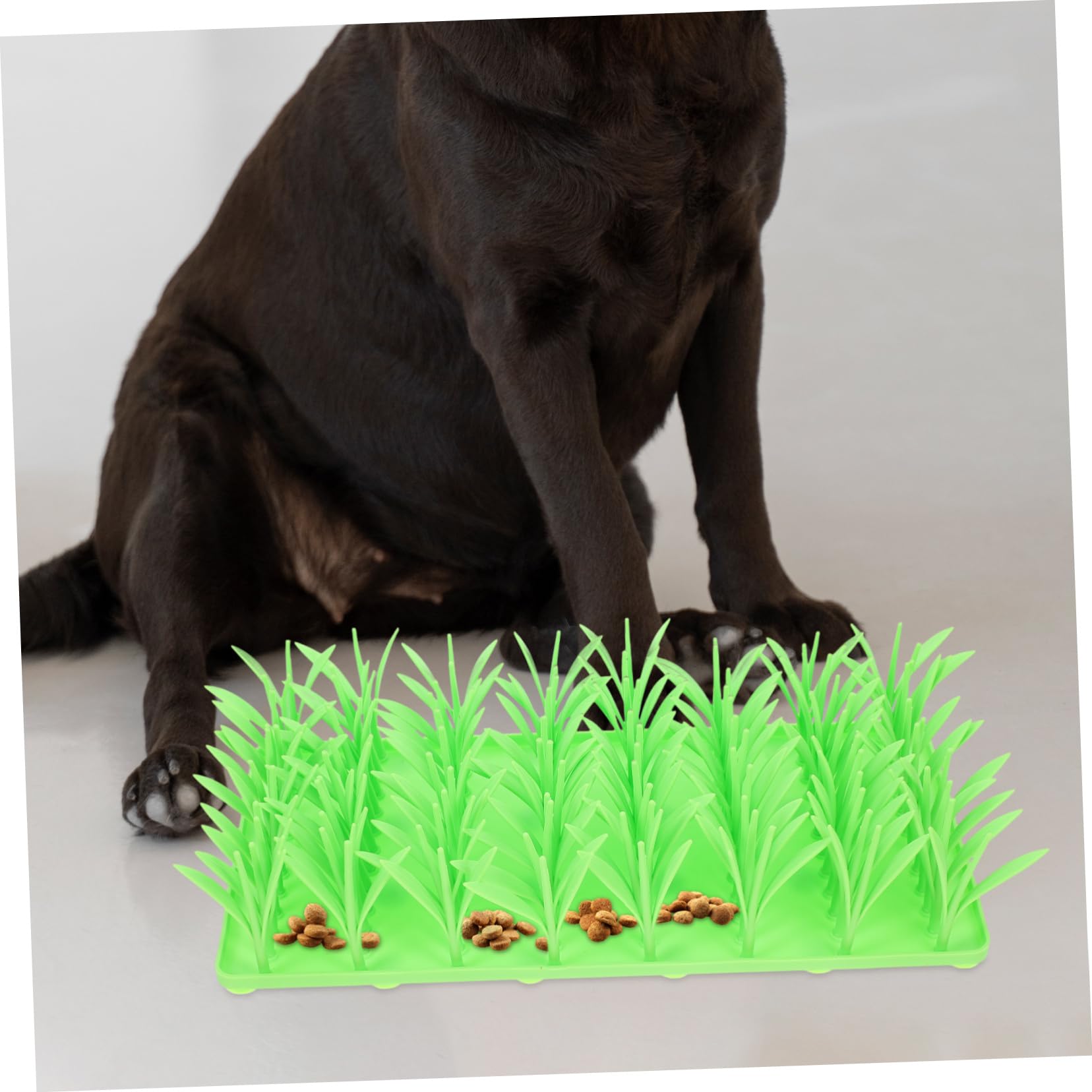 Silikon Leckerlimatte mit Gras Design, rutschfest, für Hunde