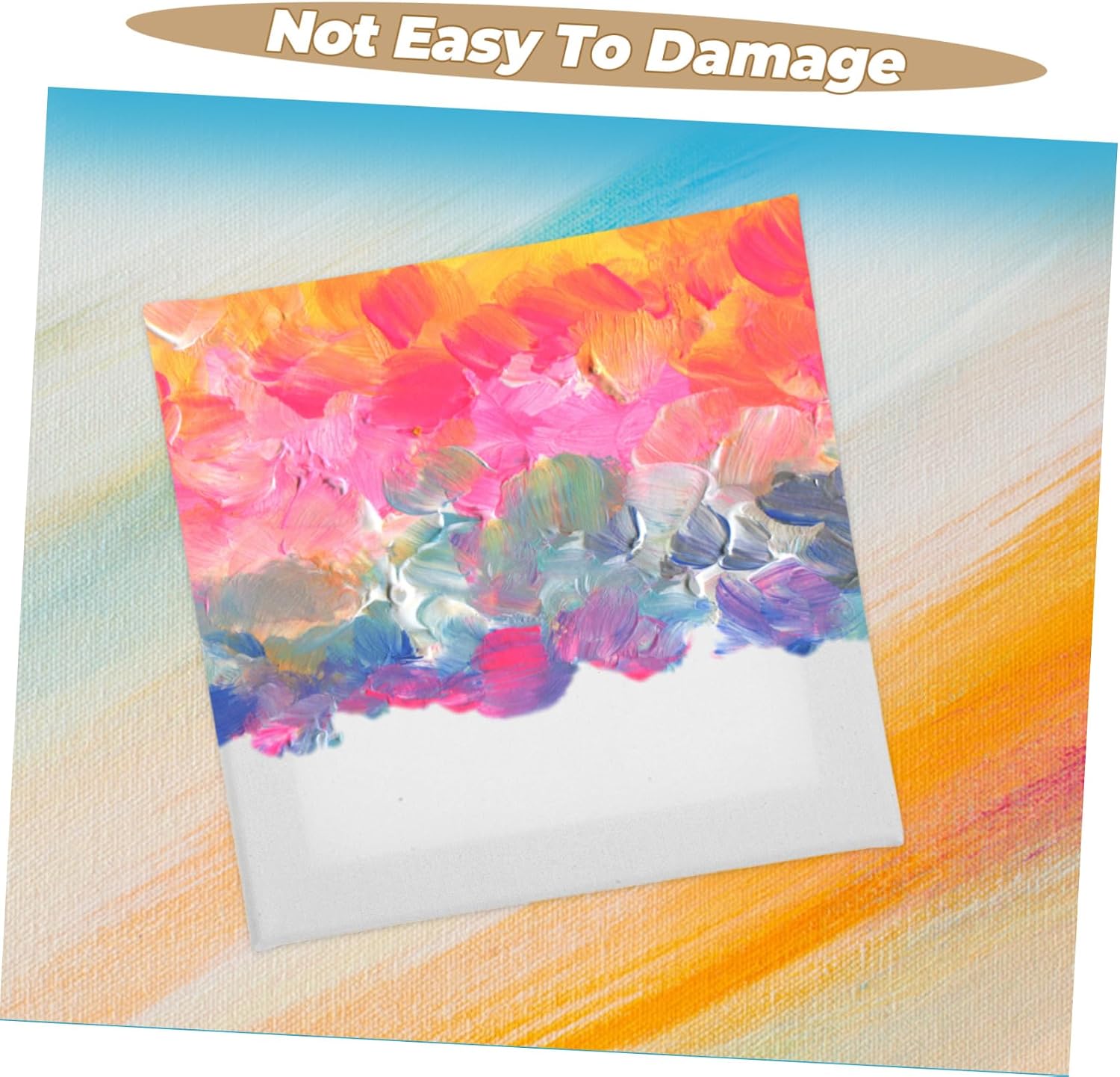 4pcs Artist Oil Painting Panels Cotton for Teens, Linen