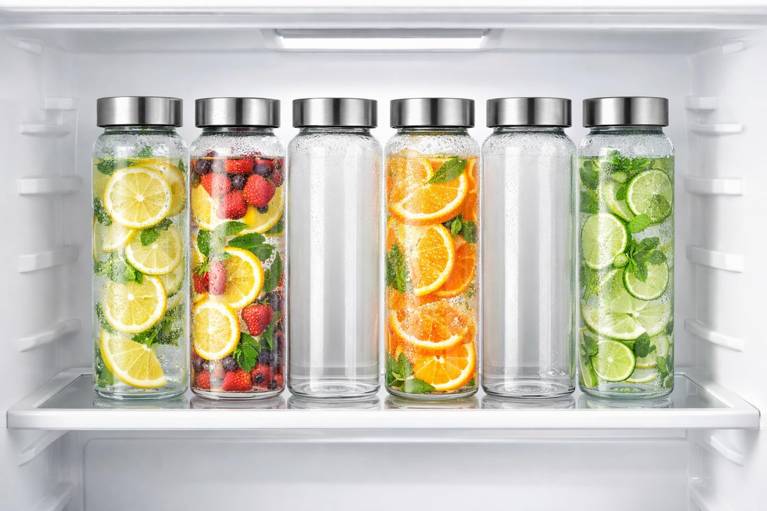 Vasukie Glass Water Bottle - Eco-Friendly & Leak-Proof -9