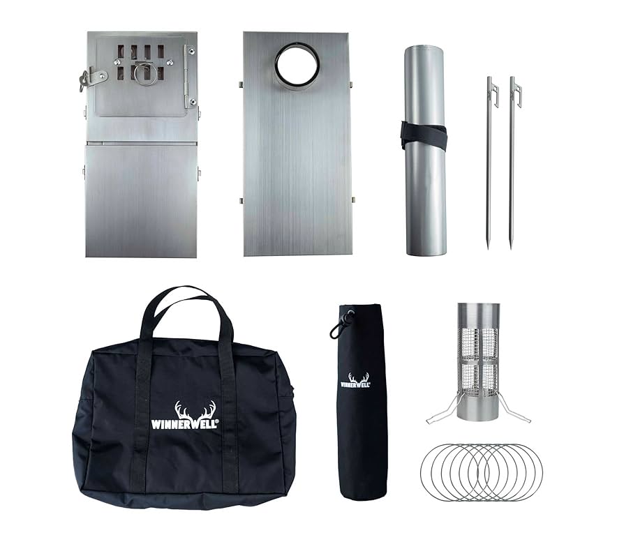 Winnerwell ウィンナーウェル バックパック チタン折りたたみ薪ストーブ Amazon.co.jp: ウィンナーウェル WINNERWELL バックパック