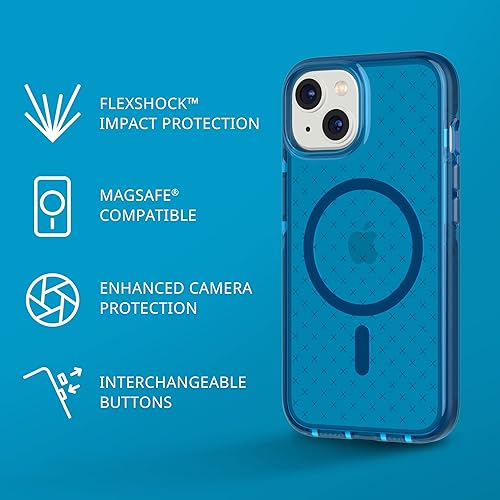 Miniatura 9 de Tech21 iPhone 14 Pro Max Evo Check compatible con MagSafe funda protectora delgada y absorbente de golpes con protección de múltiples caídas