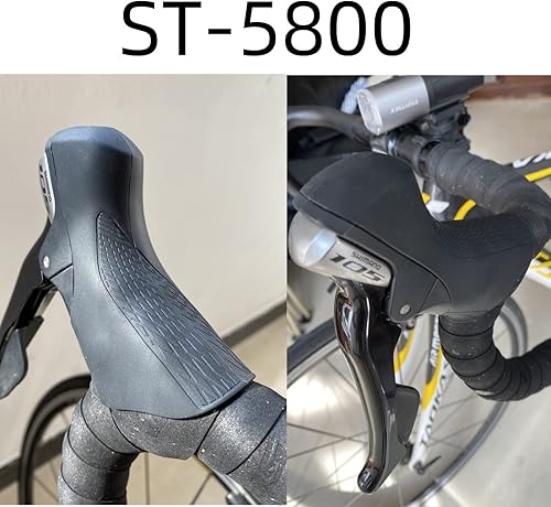 Miniatura 4 de Campanas de palanca para bicicleta de carretera compatibles con Shimano Ultegra ST-4700ST-5800ST-6800, capó de bicicleta, 1 parmulticolor