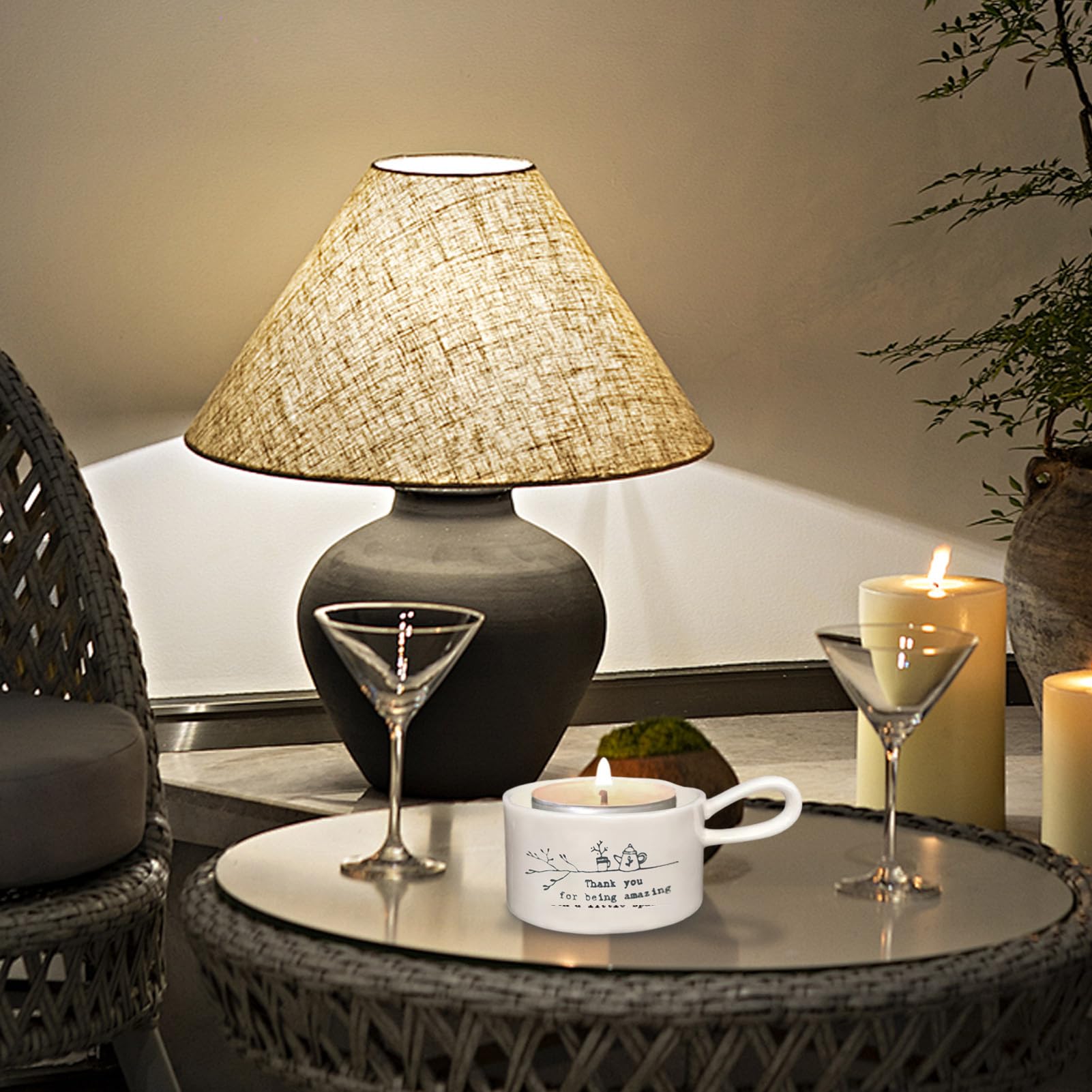 Amazon.co.jp: キャンドルスタンド 燭台 蝋燭立て 小型 軽量 携帯便利