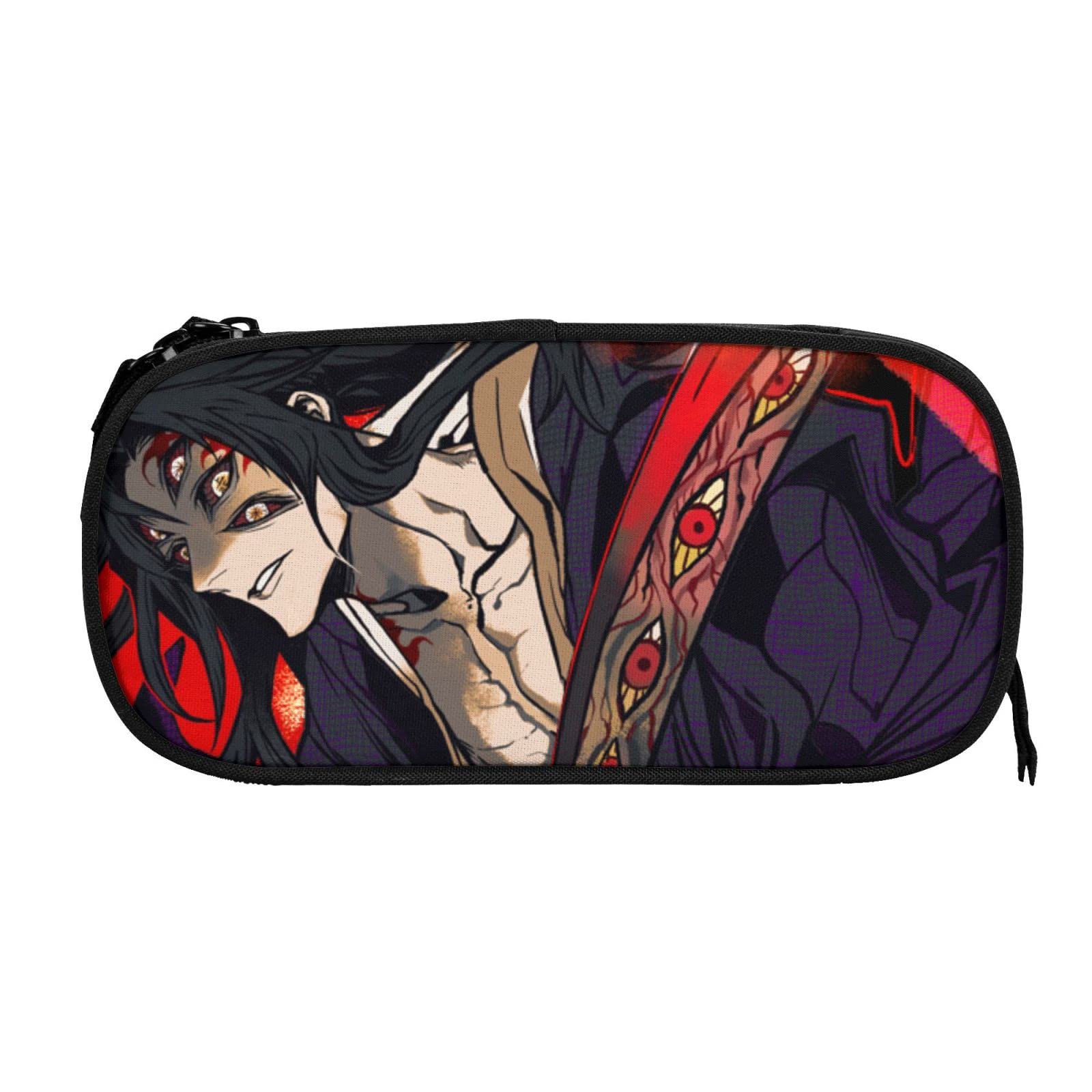 Amazon | 鬼滅の刃 黑死牟 继国岩胜 十二鬼月 上弦の壹 筆入れ 文具