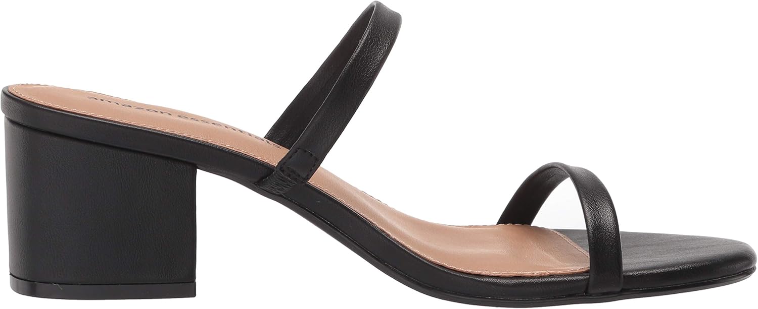Amazon Essentials Women's Thin Two Strap Heeled Slide - Image 6