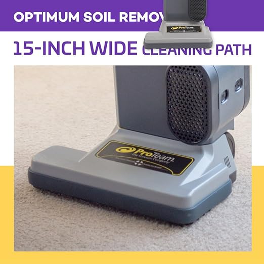 Aspiradora Vertical Dual Motor con Filtro HEPA y 12 Bolsas Extra miniatura 3