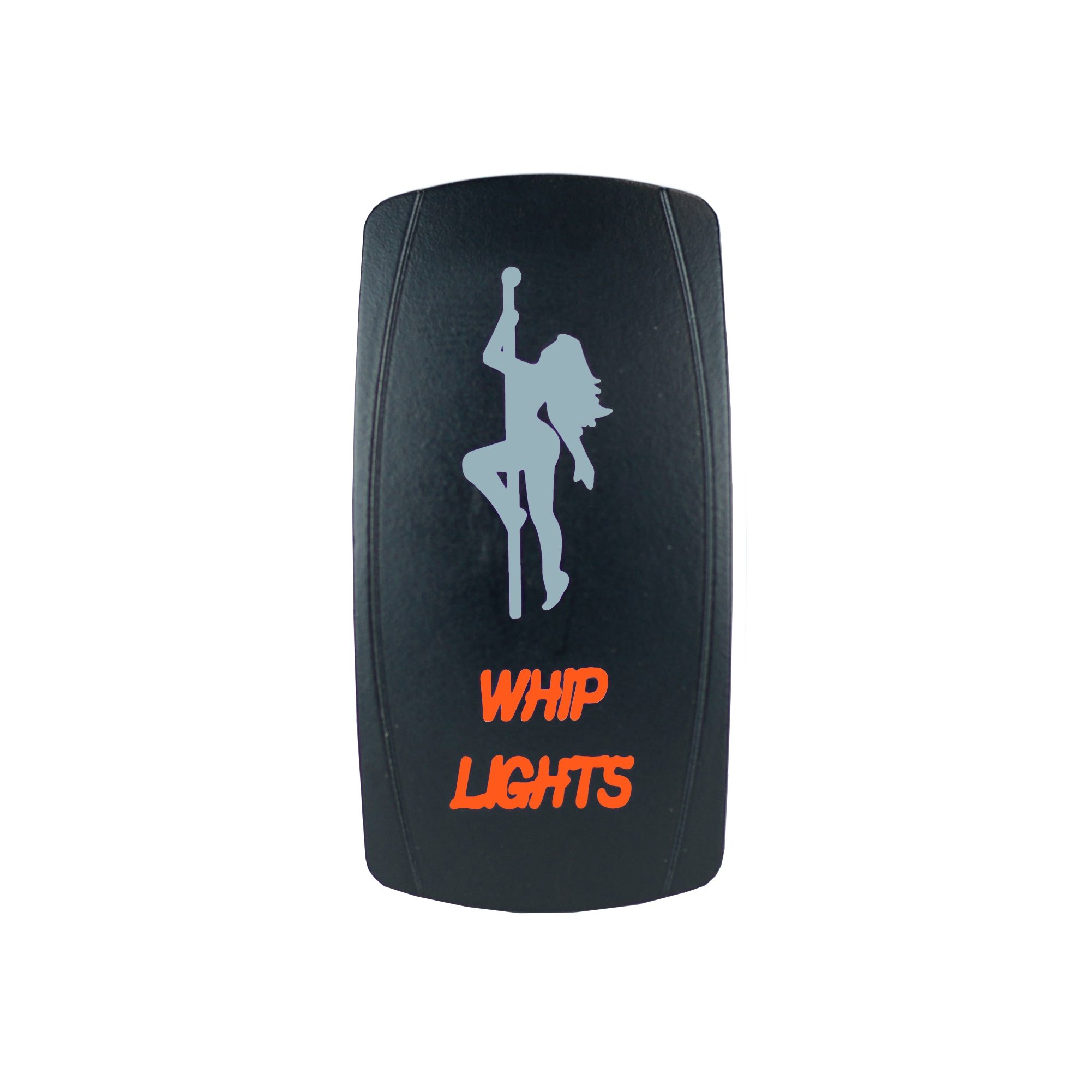 Amazon.com: Laser Backlit Orange Rocker Switch Girl Whip
