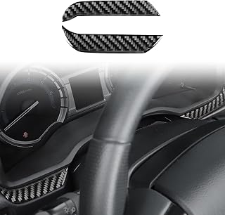 Instrument Cluster Panel Gauge Speedometer Tach Oil Pressure Fuel Temp Indicator Frama Decoration Carbon Fiber Interior Compatible with Toyota 4Runner 2010 2011 2012-2023 2024 Accessories