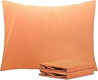 Vista 84 de NTBAY Juego de fundas de almohada estándar, paquete de 2 fundas de almohada de microfibra cepillada de 20 x 26 pulgadas, suaves, sin arrugas