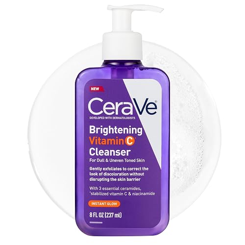 CeraVe Brightening Vitamin C Facial Cleanser
