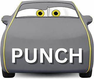 GunHyi Car Covers Four Layers Waterproof All Weather,Sun Rain Dust Snow Protection - Compatible for Punch (All Models) wit... Price In India