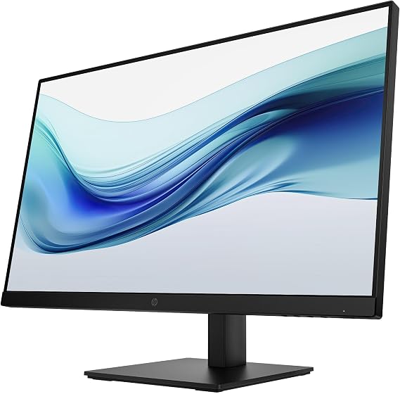 HP Series 3 Pro 324pe 24 100Hz FHD IPS Monitor with Adjustable Tilt | Built-in Dual 2W Speakers, Swivel/Pivot/Height, VESA Mount, VGA, Displayport, HDMI w/DKZ Hub, Black (B1GM5AA#ABA)