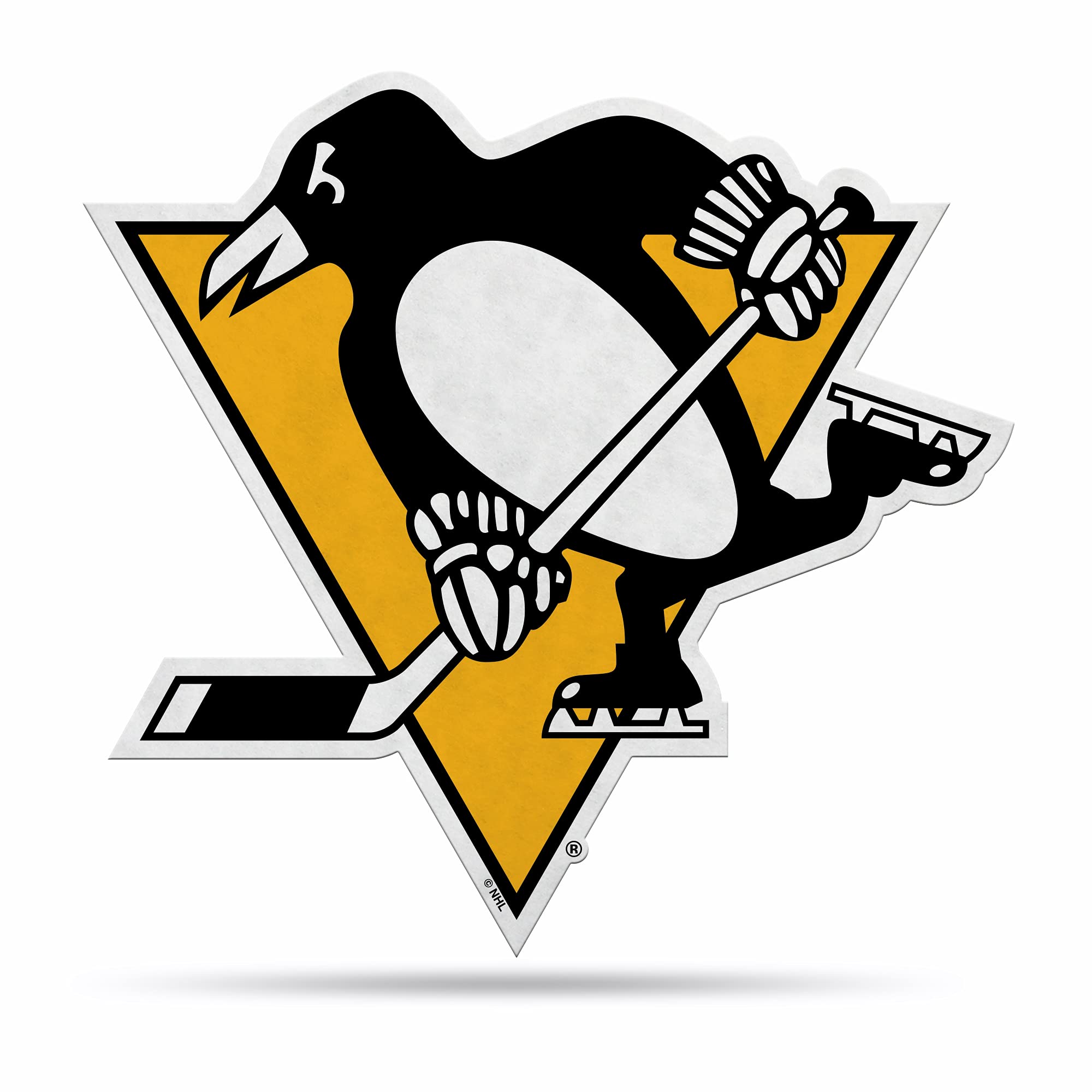 Fanion NHL Pittsburgh Penguins en feutre doux de haute qualité murale