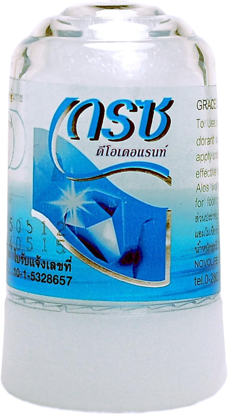 Grace Deodorant stick for men woman alum rock crystal natural