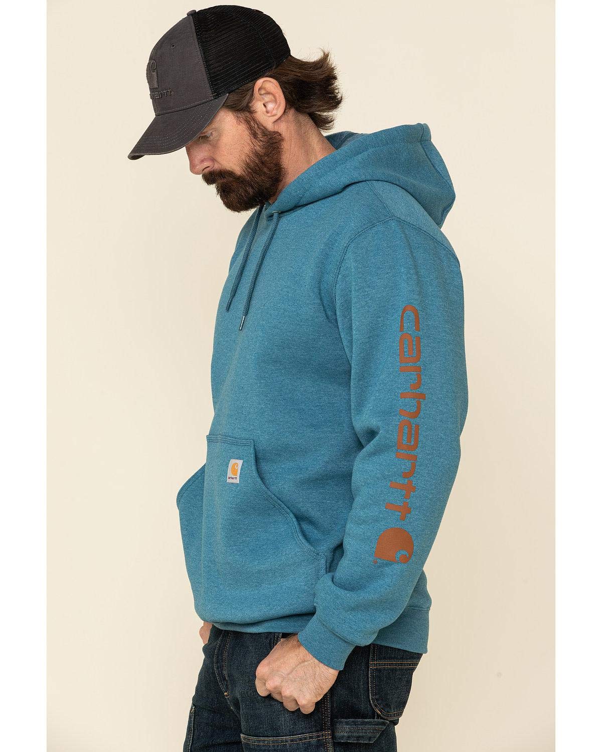 Carhartt Workwear Kapuzenpullover Hoodie Original Fit mit Ärmellogo — view 97