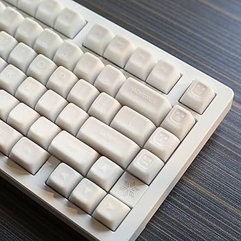 PBT FiraCode キーキャップセット ホワイト Amazon | 155キーキャップ ホワイトキーキャップ、XDA