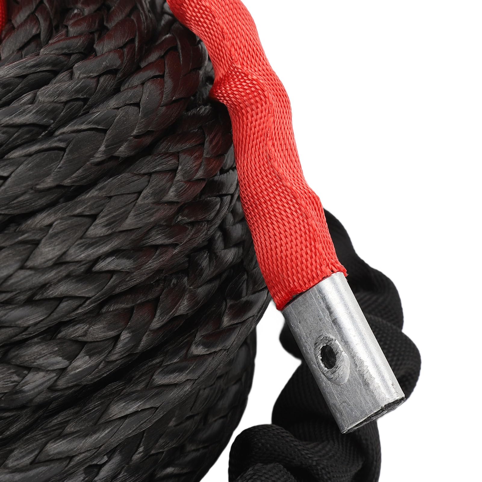 Cable Sintético Duradero 7,5T de Cuerda de Cabrestante para Entusiastas del Aire Libre, Vehículo Todoterreno 4WD