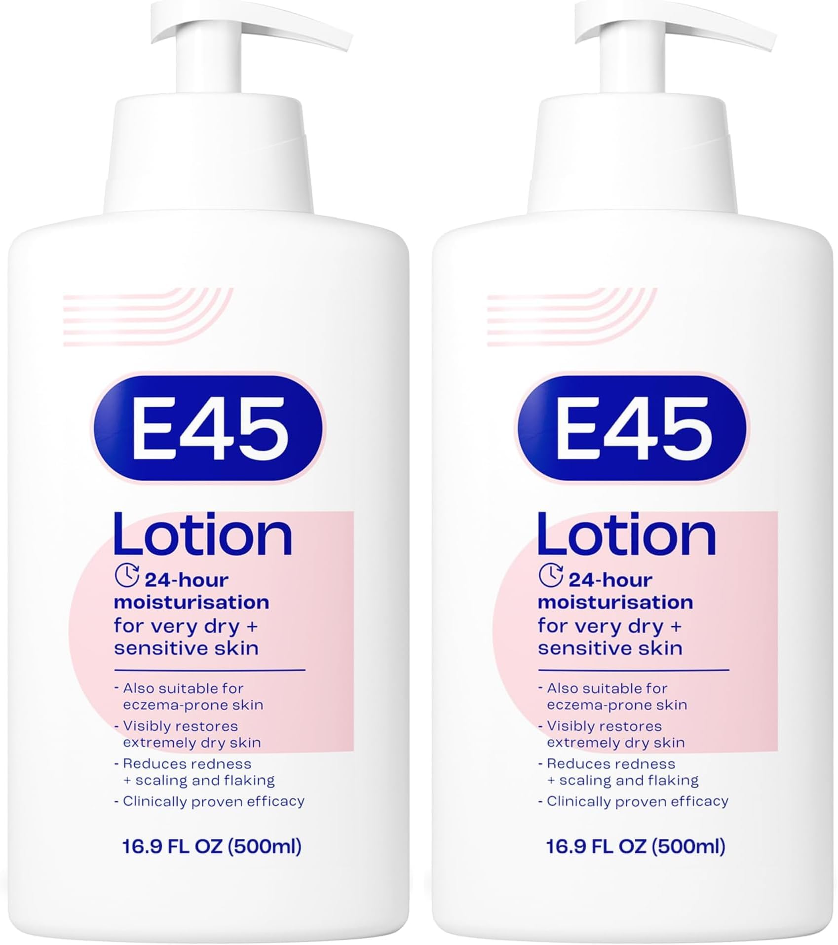Moisturising Lotion 500 ml - Dermatological Body Moisturiser Lotion - Body Lotion - Daily Moisturiser for Dry Skin & Sensitive Skin – Long-Lasting Hydration Protect from Dryness, Reduce Redness