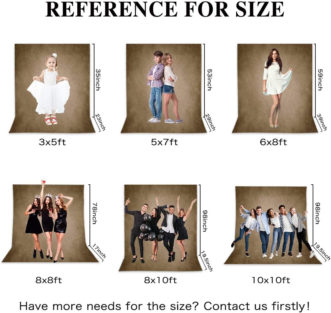 Gеt Sресіаl Prісе Allenjoy 8x10ft Brown Abstract Photography Backdrop Supplies Vintage Grunge Old Master Texture Background Pro Polyester Studio Photographer Professional Portrait Picture Shoot Props Photo Booth Favors