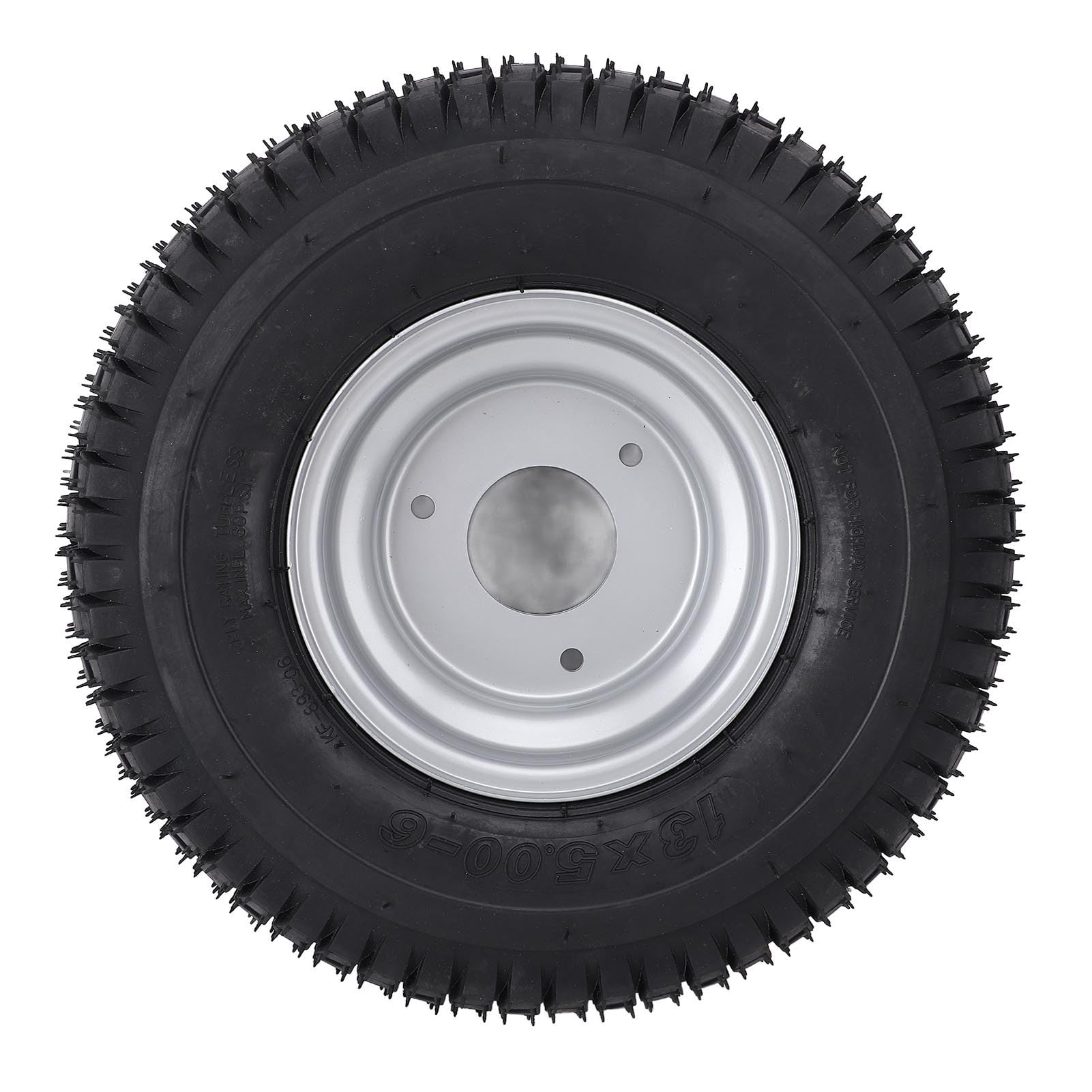 Opona Terenowa 13x5.00-6 o Zwiększonej Przyczepności do Wózka Golfowego ATV Quad - Odporna na Zużycie Opona Koła z obręczą dla Entuzjastów Przygód Terenowych