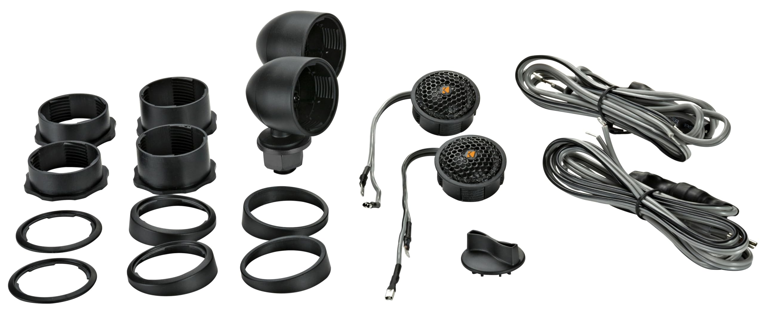 Amazon.co.jp: KICKER 51KST2004 3/4インチ(20mm)ツイーター、X-Overと