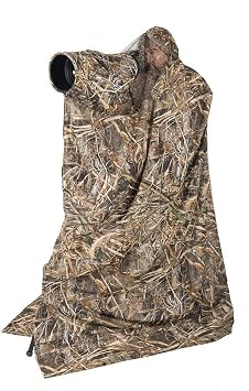 LensCoat Camouflage Camera Lens Tripod Cover Blind Lenshide Lightweight, Realtree Max5 lclh2m5