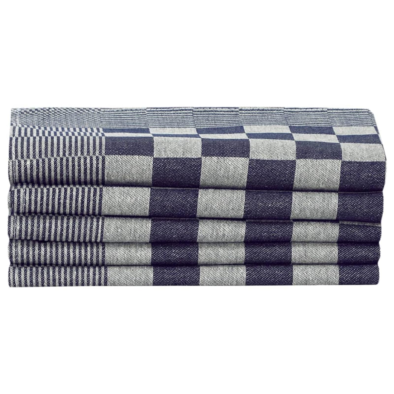 Homgoday Set Strofinacci 20 pz in Cotone Blu e Bianco, Decor da Mobili da Interni per Soggiorno Ufficio Camera da Letto