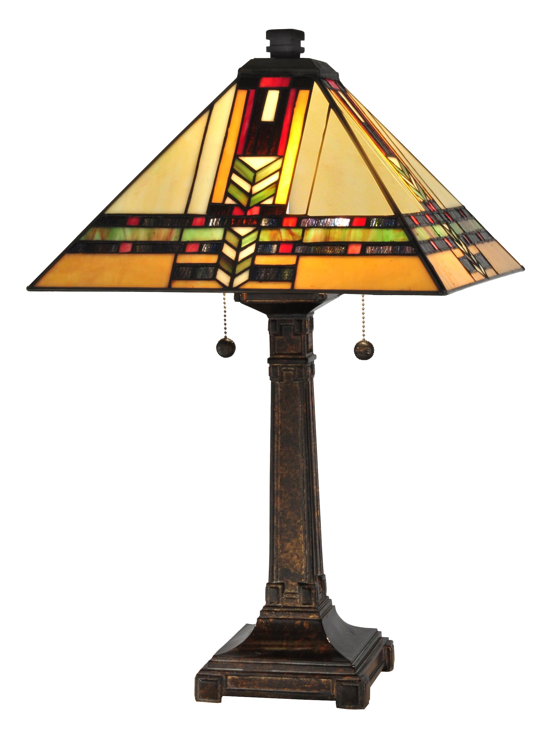 【希少!】Dale Tiffany デール ティファニー スタイル ランプ Dale Tiffany Traditional Tiffany Style Table Lamp 19.5