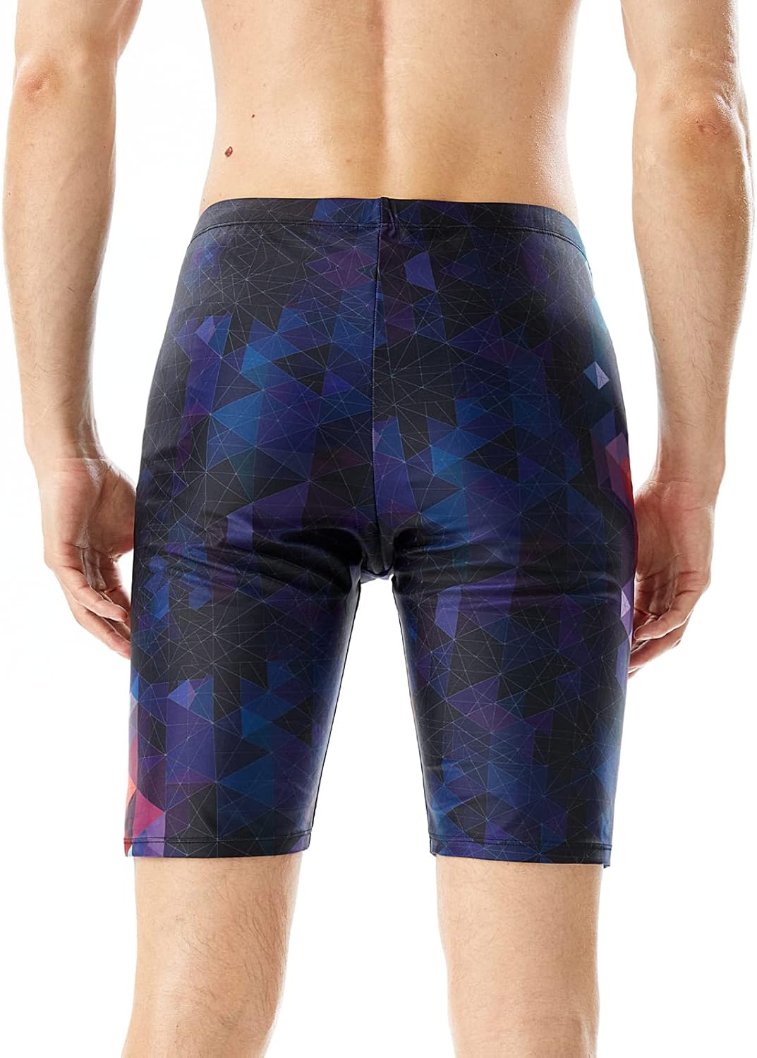 Angel season Swim Jammers for Men Athletic Compression Training Swimsuit Quick Dry Durable Chlorine Resistant Swim Shorts - Image 6