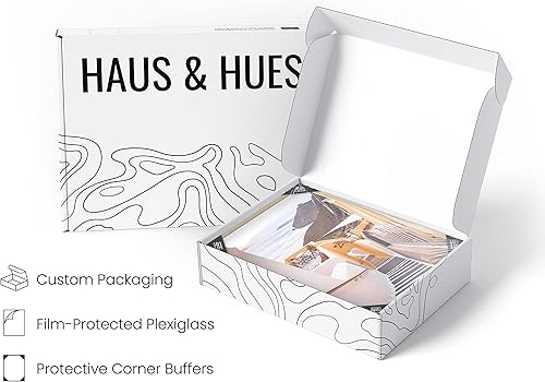 Miniatura 4 de HAUS AND HUES Pósteres de escenas de playa y arte mural de Italia - Hermoso paisaje y decoración de playa en el lago, arte de pared mediterráneo de