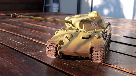 Maquette Tamiya – Char Allemand Panther A 1/35 – Modèle Historique WWII – Dès 14 Ans