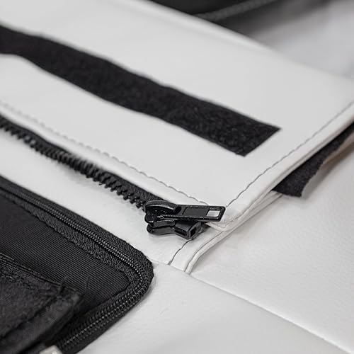 Miniatura 4 de Juego de fundas de cojín para silla de pedicura de tamaño universal para sala de uñas, pedicura, spa, silla de masaje, repuesto universal para todos