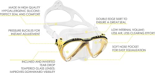 Miniatura 6 de Cressi Matrix & Supernova Seca, TransparenteAmarillo DUPLICADO