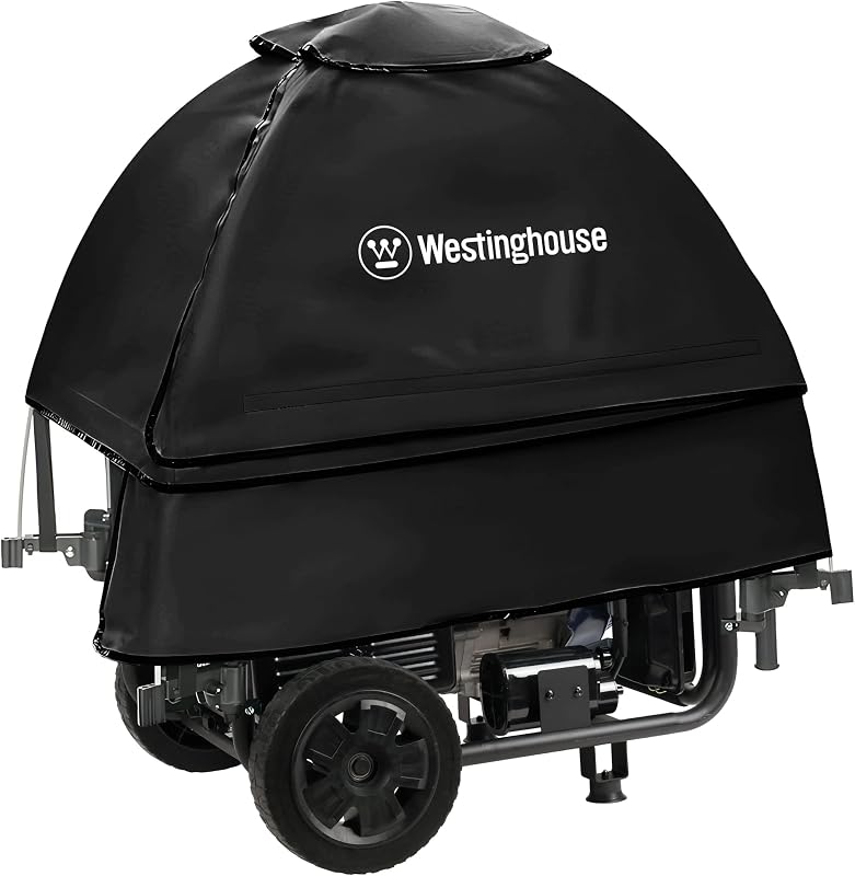 Westinghouse WGenTent Cubierta de funcionamiento para generadores de marco abierto, color negro