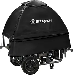 Westinghouse WGenTent Generator Running Cover for Open Frame Generators,Black