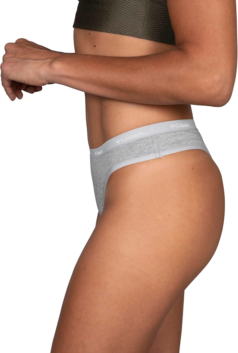 Columbia womens 4-way Stretch Cotton Thong 5-pack - Image 5
