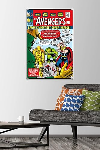 Miniatura 8 de Marvel Comics - Póster de pared #1 con pasadores de empuje