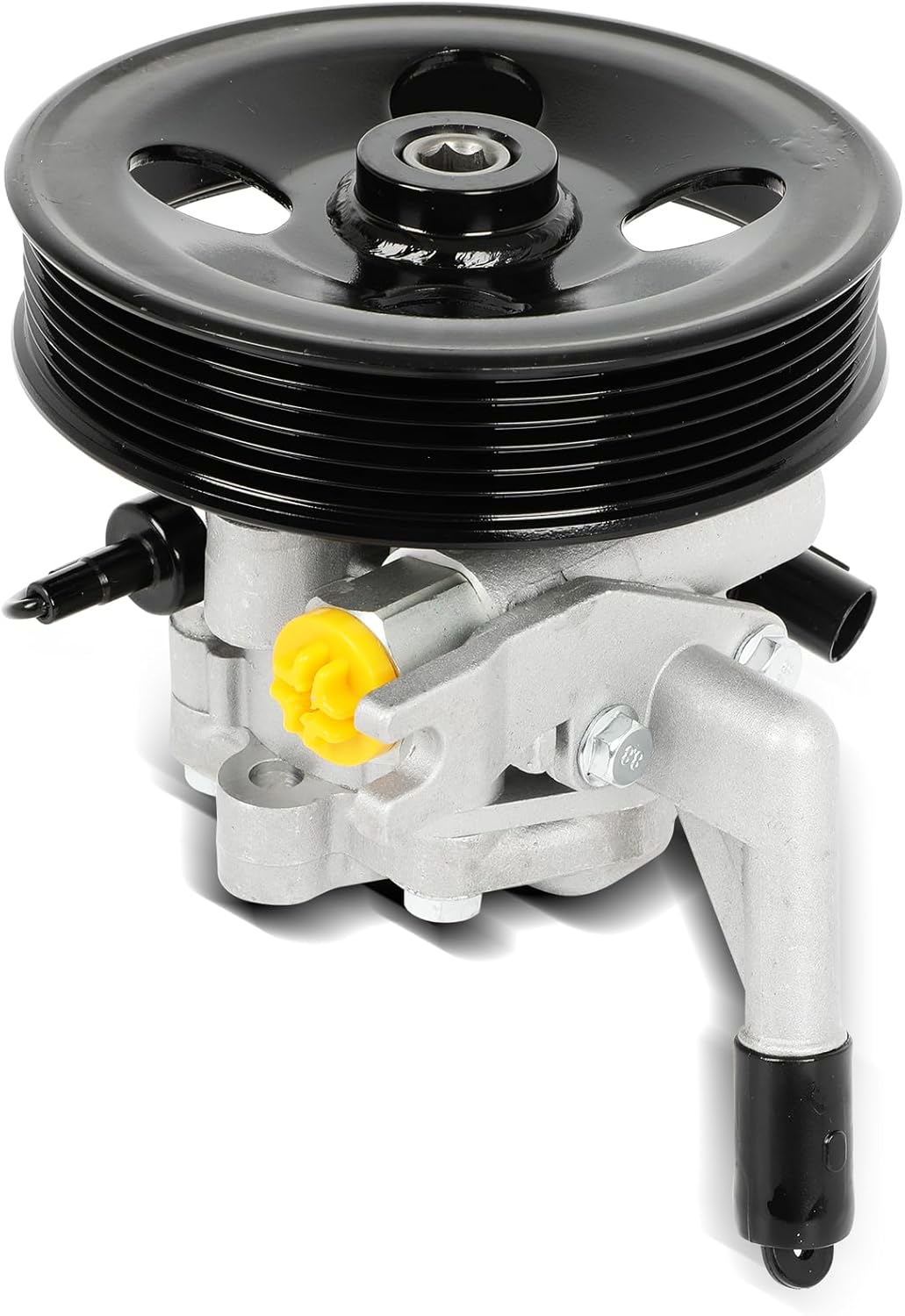 SCITOO Power Steering Pump, with Pulley, Compatible with Hyundai Genesis Coupe 2013-2016 V6 3.8L, Replace 571002M400, 21-671