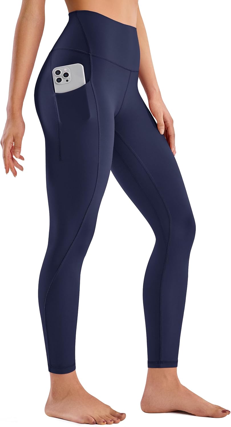 BAYDI Clouduxi Leggings with Pockets for Women,25" High Waist Tummy Control Workout Gym Yoga Pants