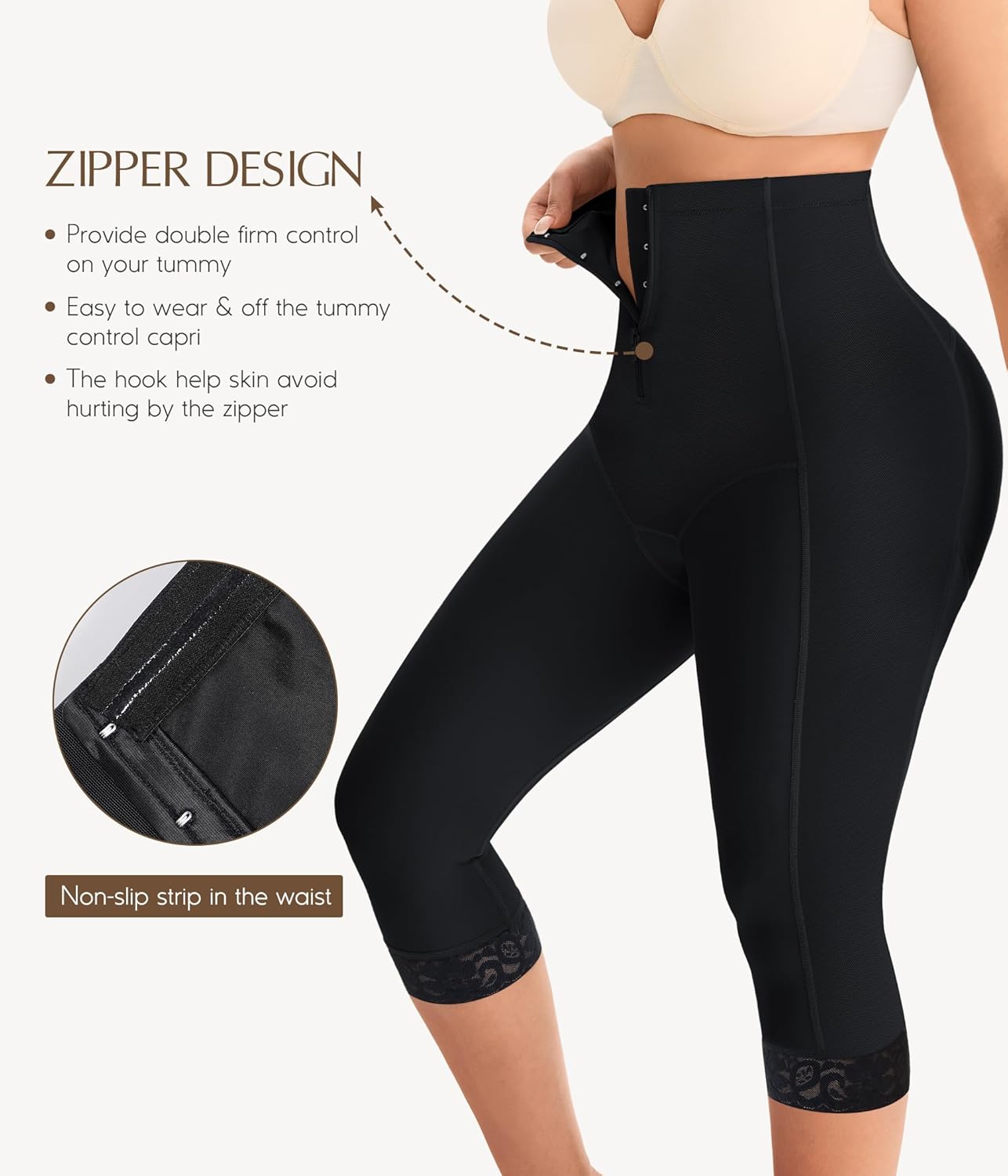 MERYOSZ Butt Lifter for Women Thigh Slimmer Shapewear High Waist Trainer Panties Tummy Control Body Shaper Shorts - Image 5