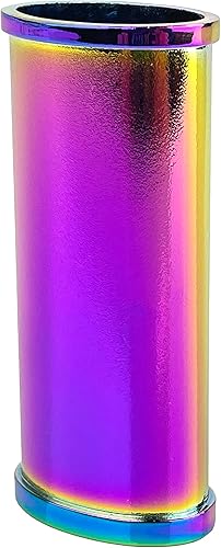 Miniatura 36 de Funda de metal en blanco para encendedor reutilizable personalizable para encendedores regulares Bic J6, funda individual (negro cromado) Negro