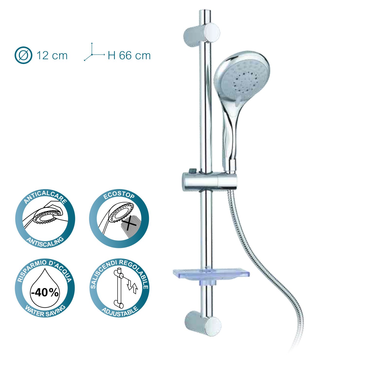 AQUALINE Comet Kit 5 GETTI con Pausa