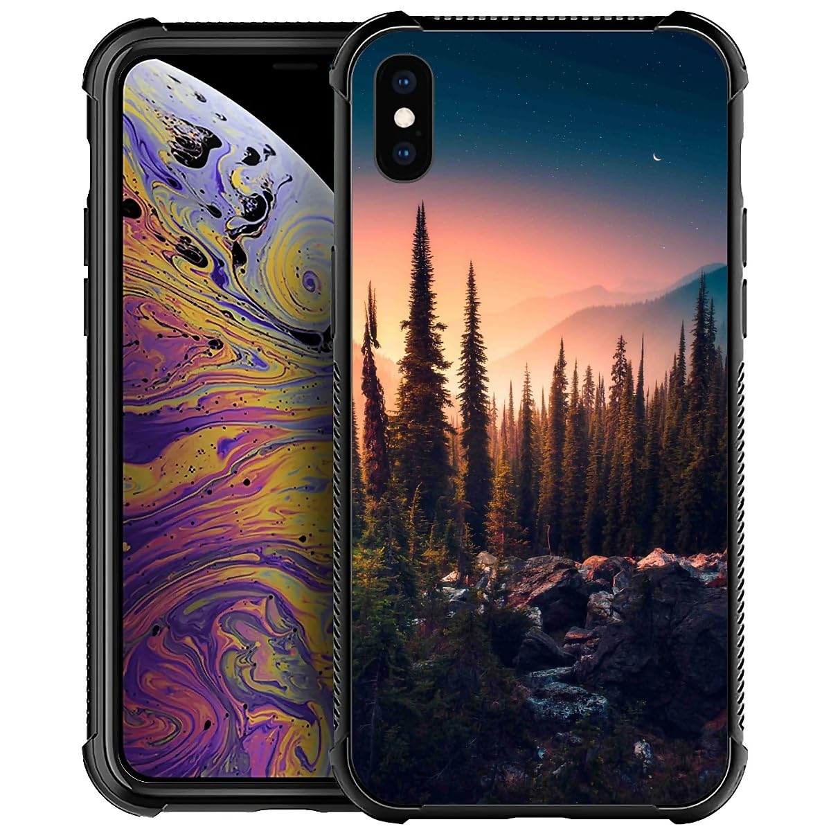 Coque iPhone X Xs PC rigide évite les rayures et casses - 8