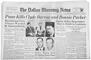 Bonnie and Clyde: Dallas Morning News Reprint of Historic Crime Article