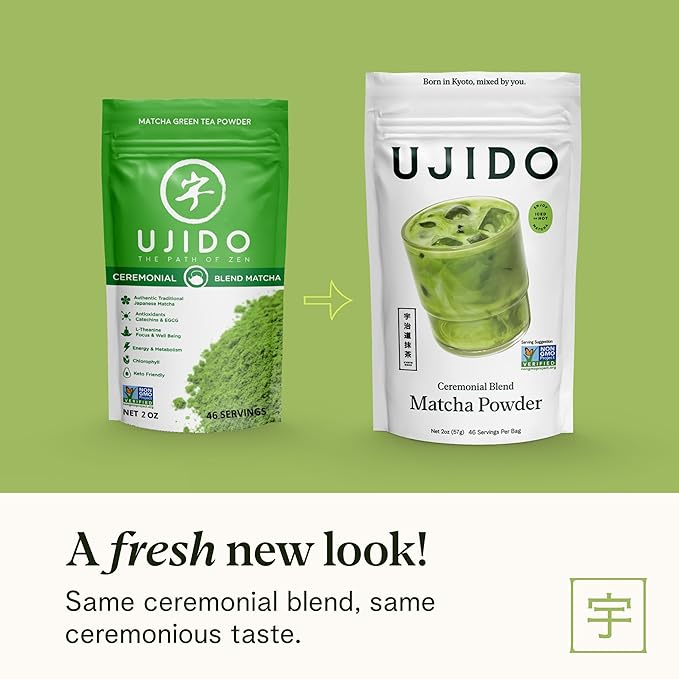 Té Matcha en Polvo Verde Ceremonial 2 oz miniatura 3