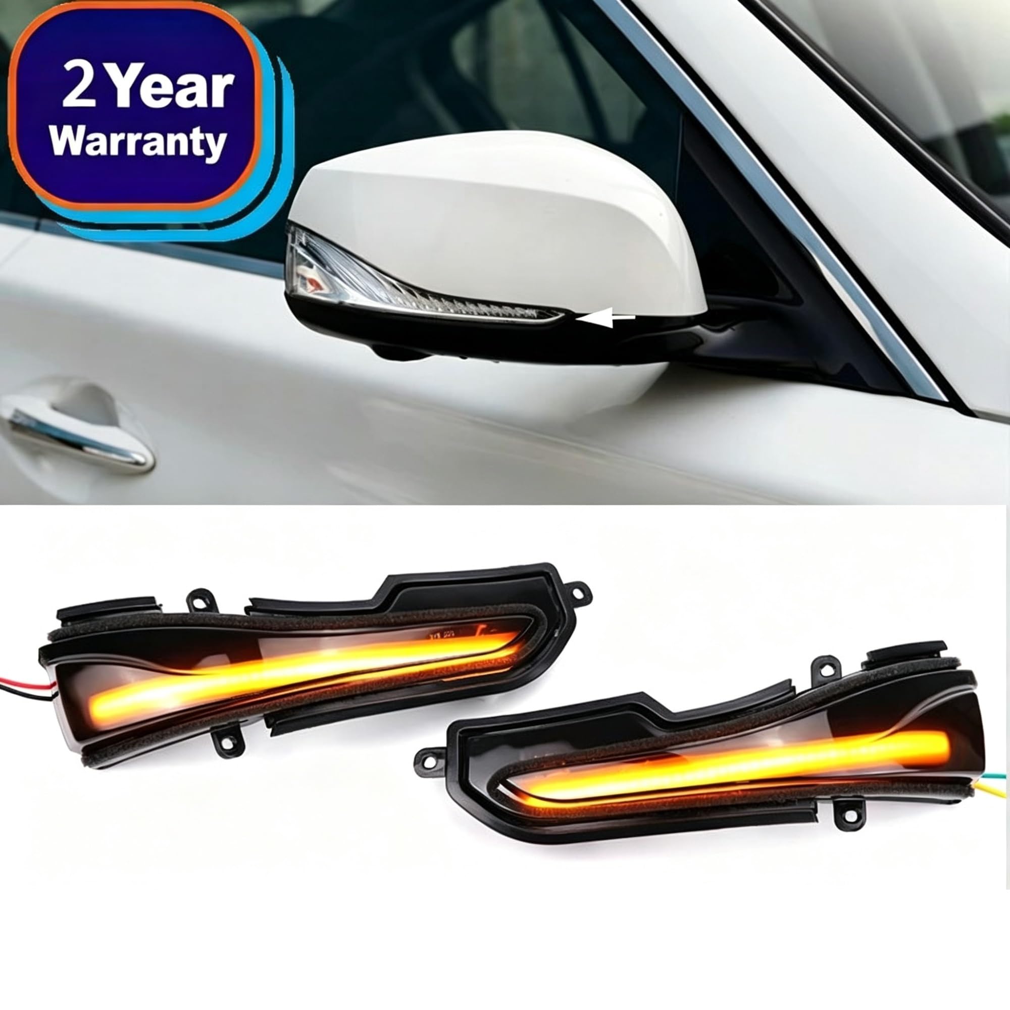 para Infiniti para Q30 Q50 Q60 Q70 Luces Intermitentes Dinámicas